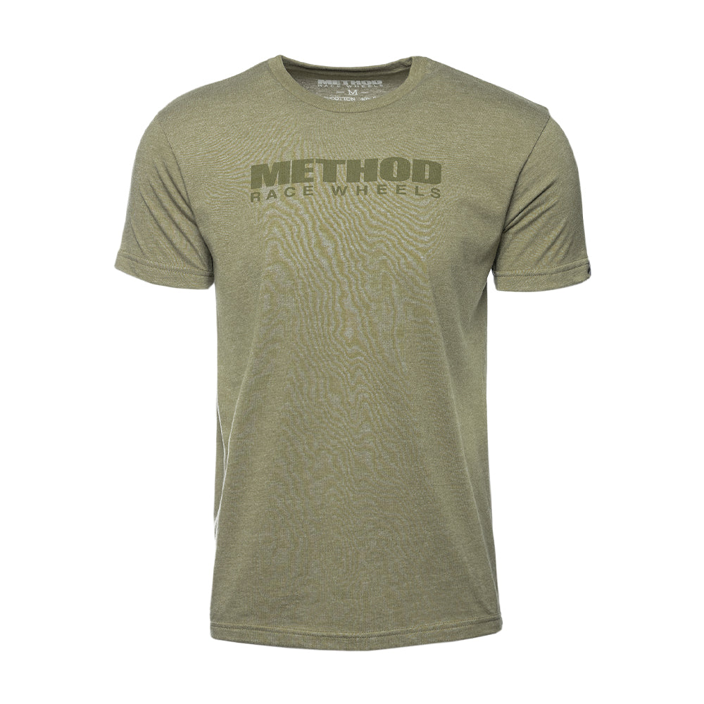 Method Brand Logo Tee | Military Green – AP-T4208 – Method Race Wheels