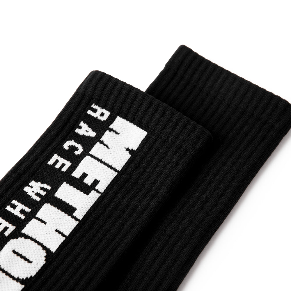 Method Brand Logo Performance Socks | Black – Method Race Wheels