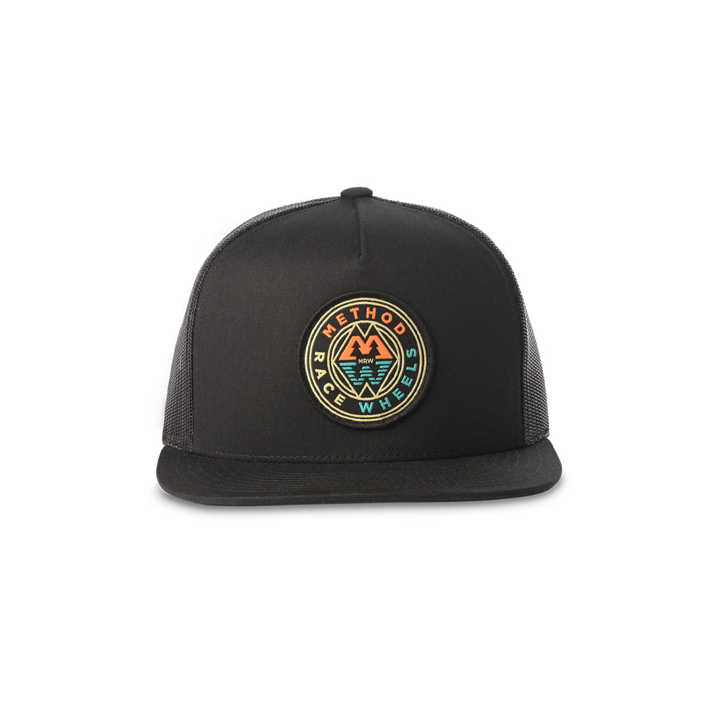 Method Reflection Flatbill Trucker | Snapback | Black