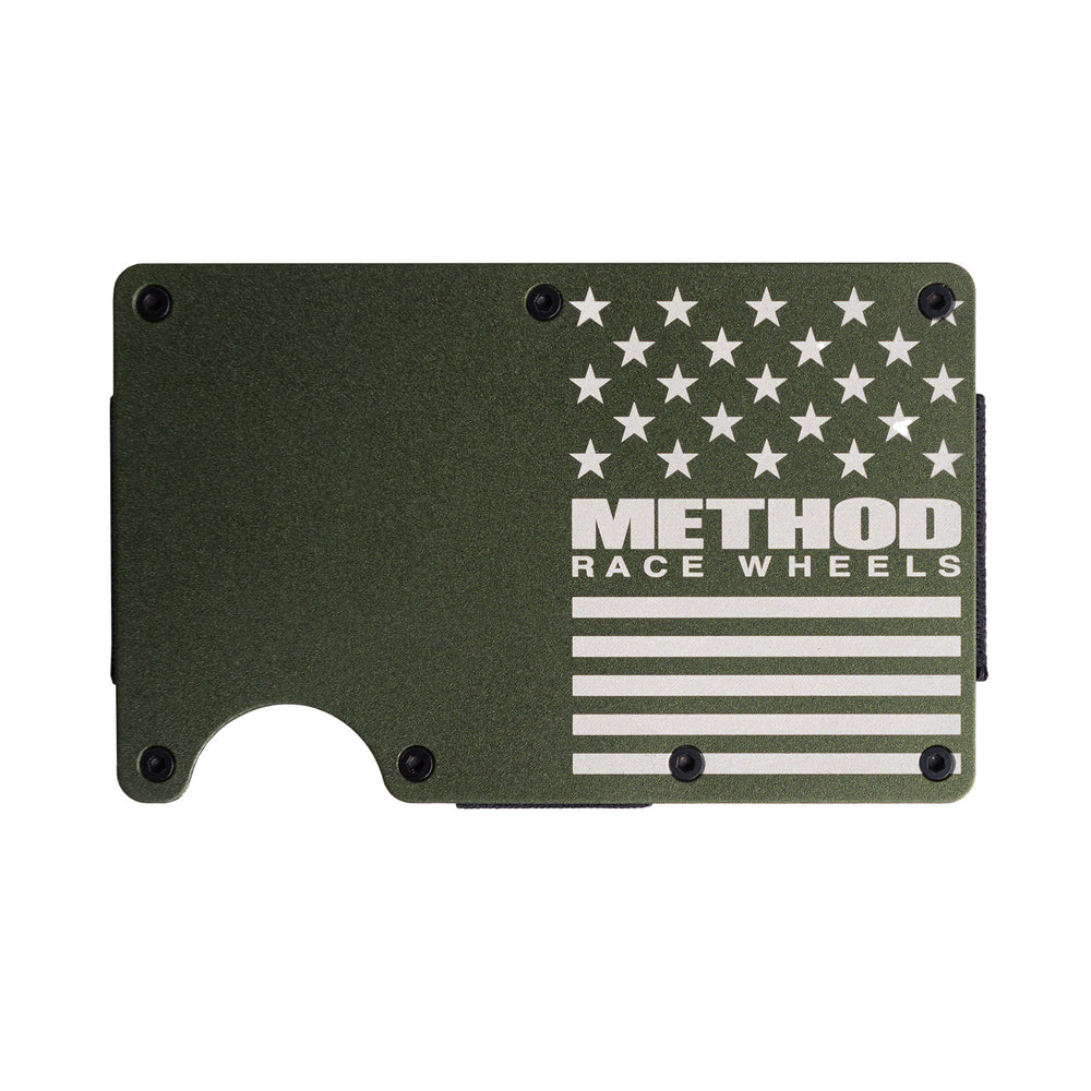 Method Stars & Bars Aluminum Wallet