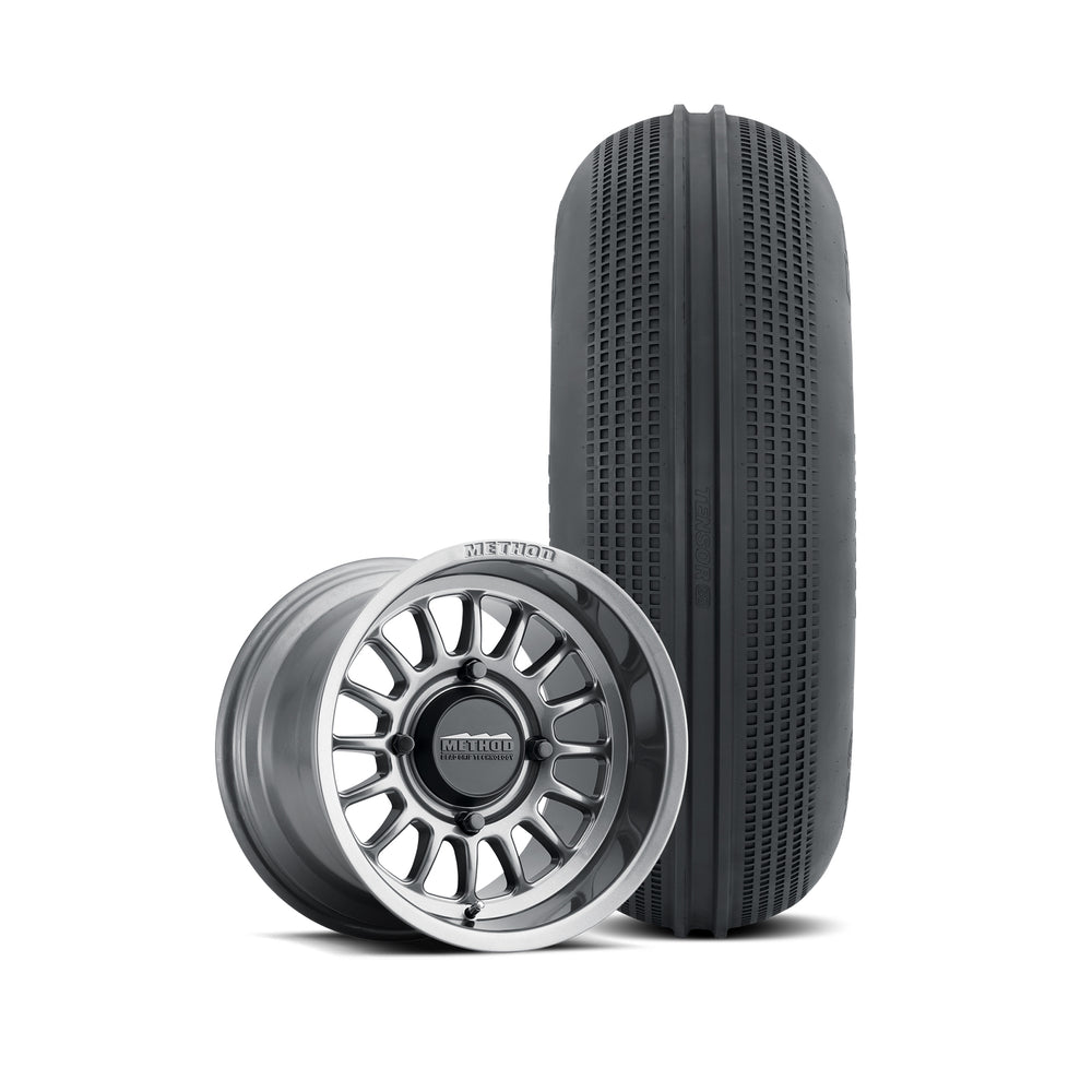 411 Bead Grip | Gloss Titanium + Tensor SS 33 Front