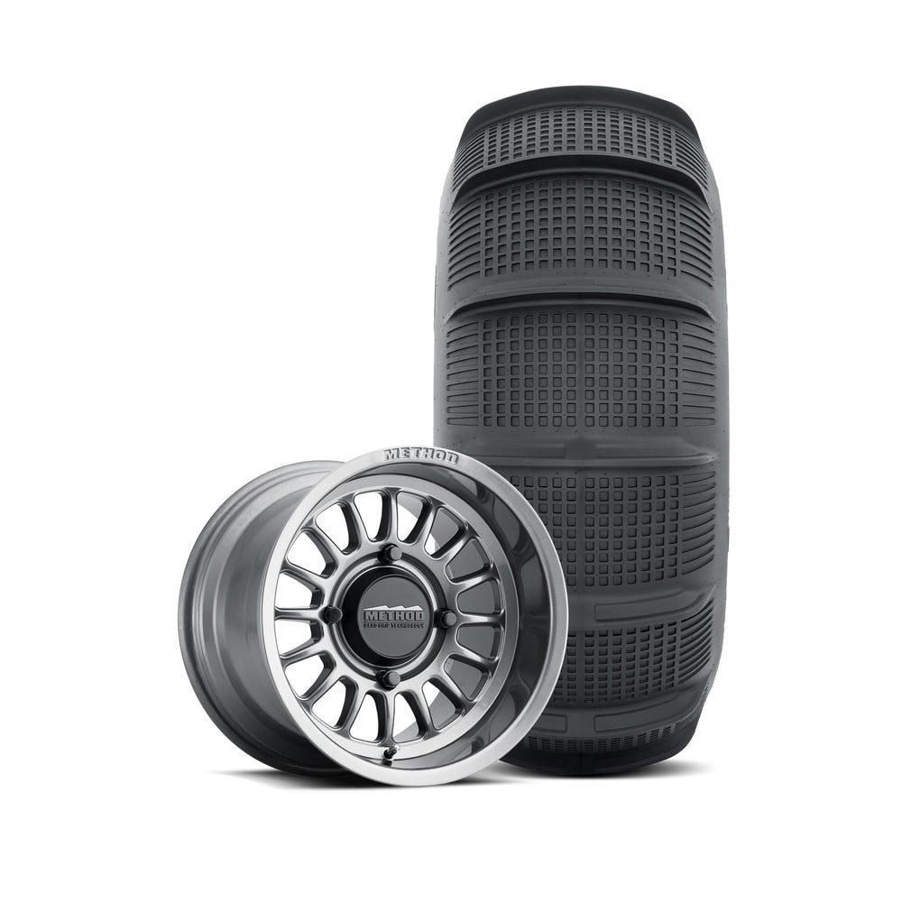 411 Bead Grip | Gloss Titanium + Tensor SS 33 Rear