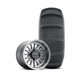 411 Bead Grip | Gloss Titanium + Tensor SS 33 Rear