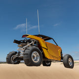 413 UTV Beadlock | Polished + Tensor SS 33 Front