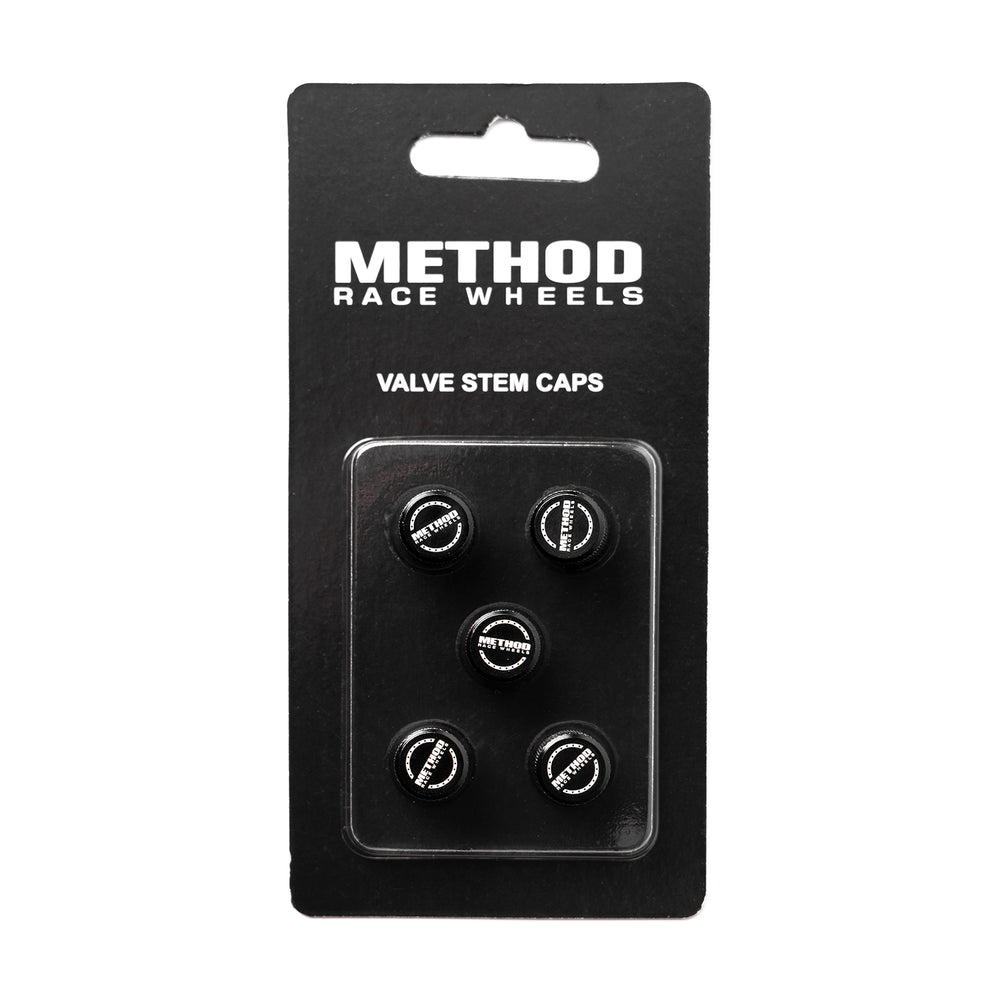 Valve Stem Caps | Method | Black 5-pack
