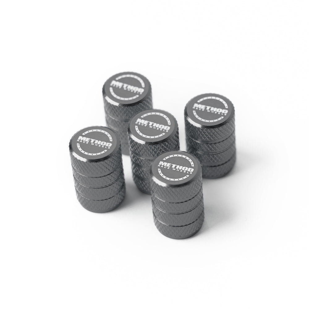 Valve Stem Caps | Method | Titanium 5-pack