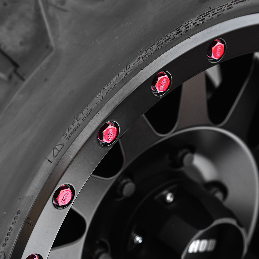 Lip Bolt Kit | MRW | Red – BT-BOLT MATTE RED KIT – Method Race Wheels