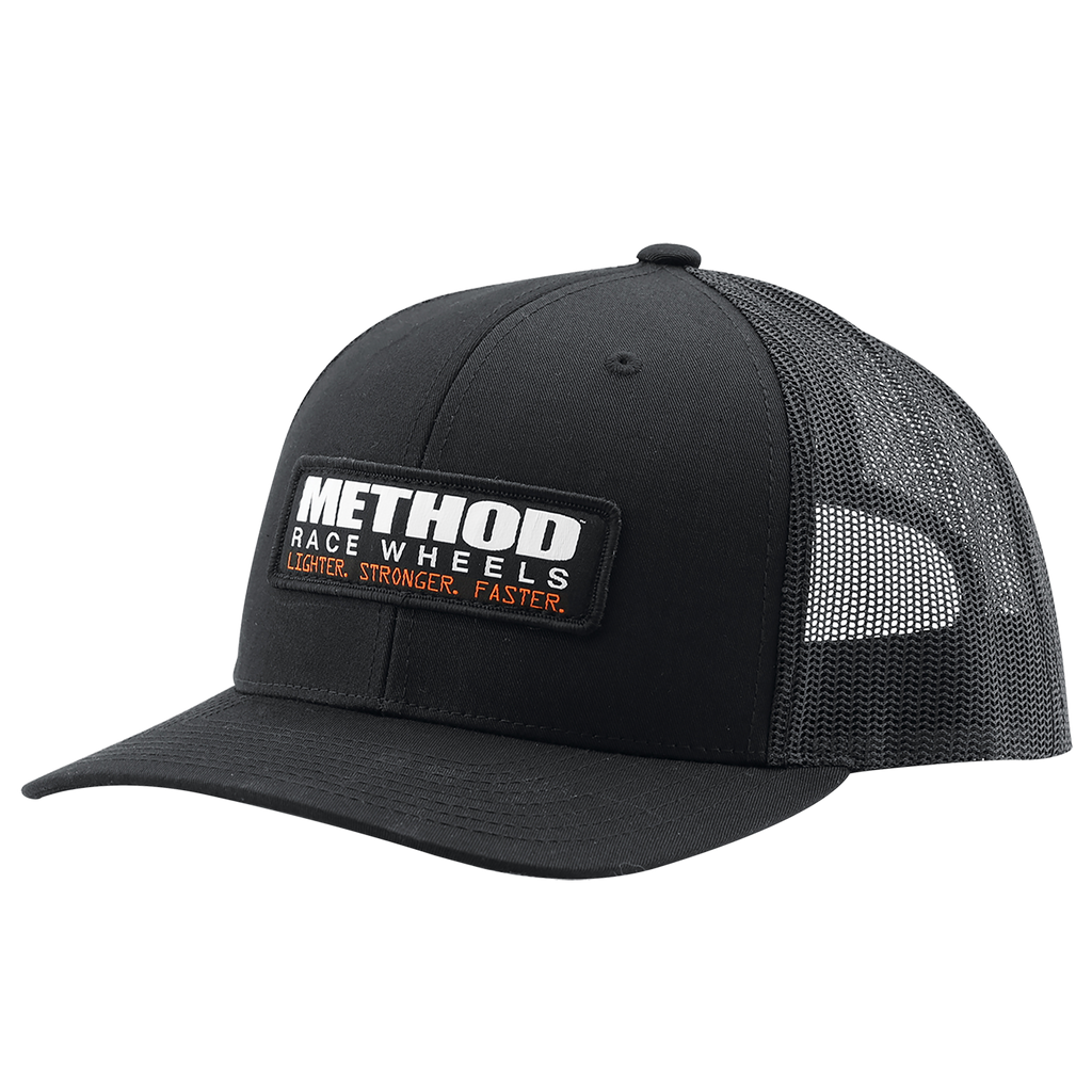 Method CB Trucker Hat | Black Snapback – AP-H0020 – Method Race Wheels
