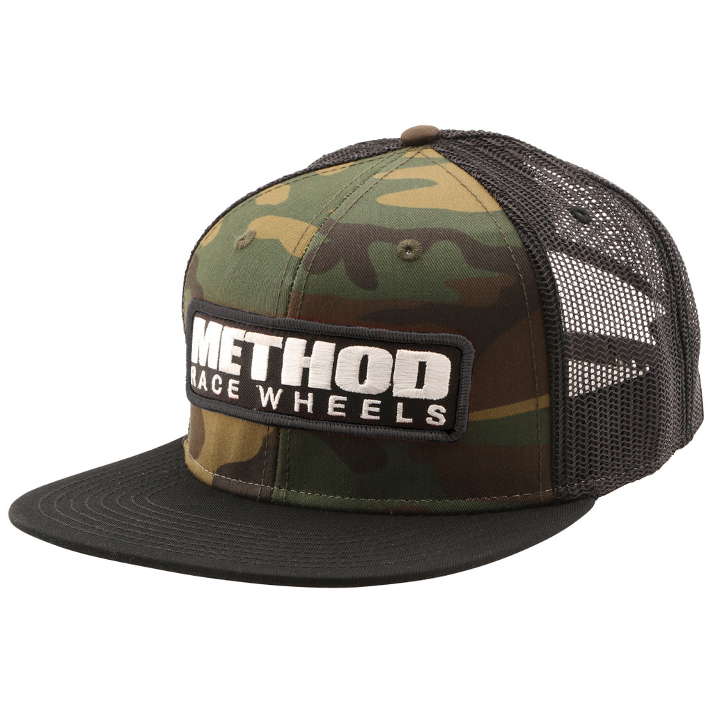 Method Camo Brand Trucker Hat | Snapback | Camo - Black – AP-H0022 ...