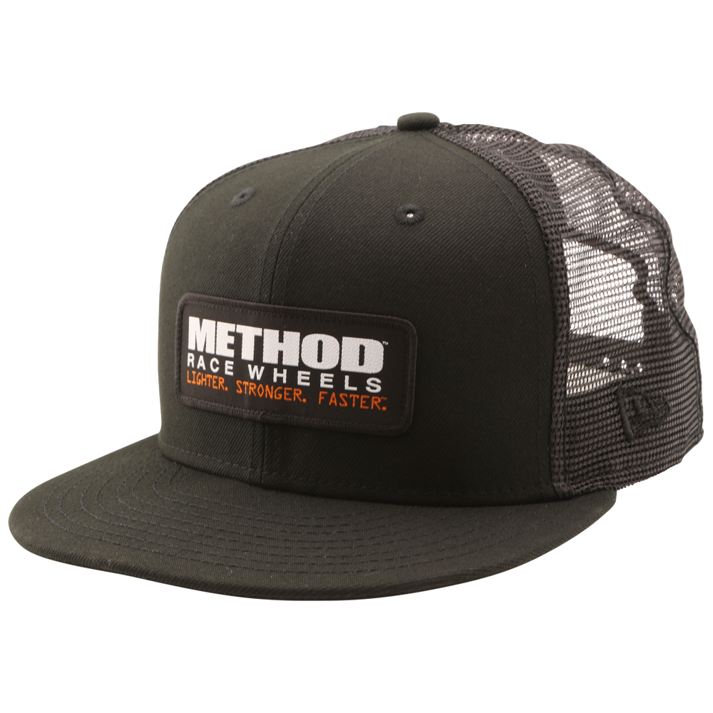 Method New Era Patch Trucker Hat | Snapback | Black