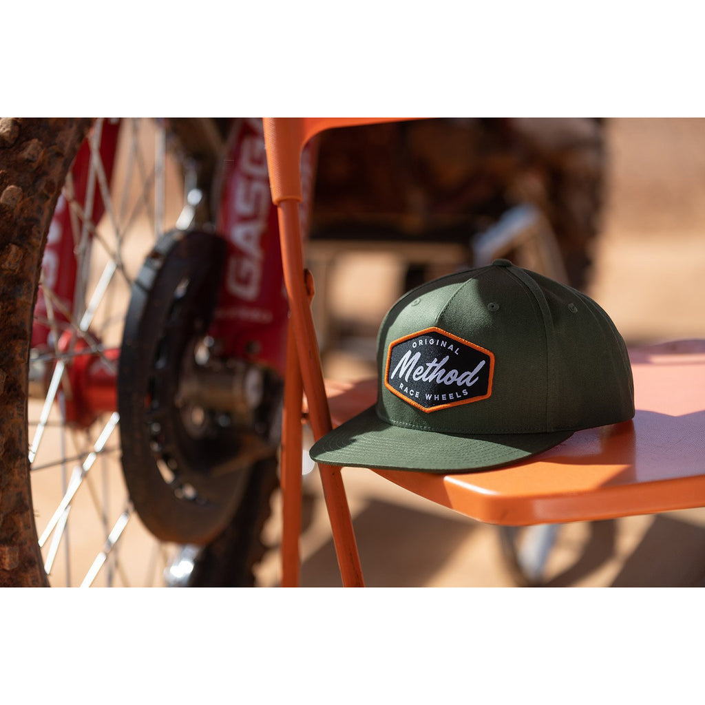 Method OG Patch Hat | Snapback | Army Olive – AP-H0027 – Method Race Wheels