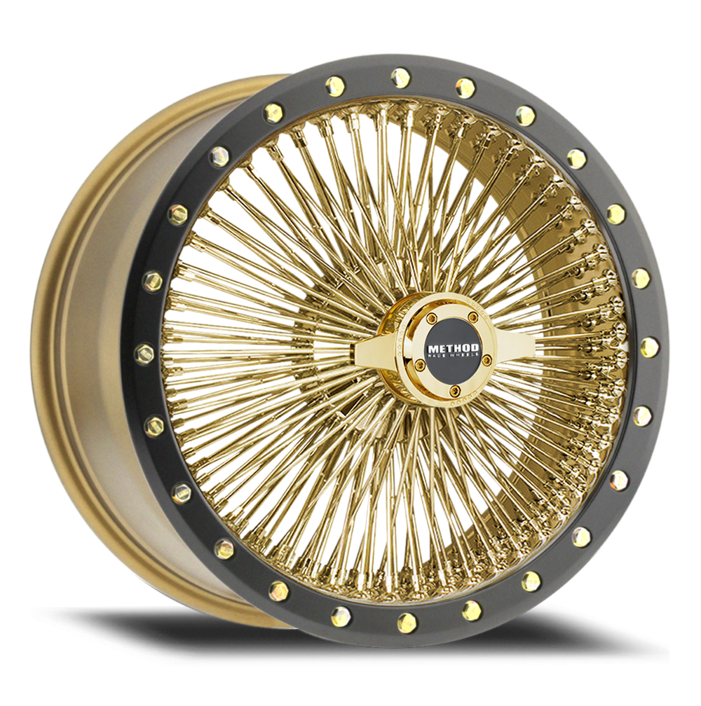 新品未使用 raw life factory 玉連 SMOKE GOLD 562 | 24K Gold - Black Lip – APR2022A – Method Race Wheels