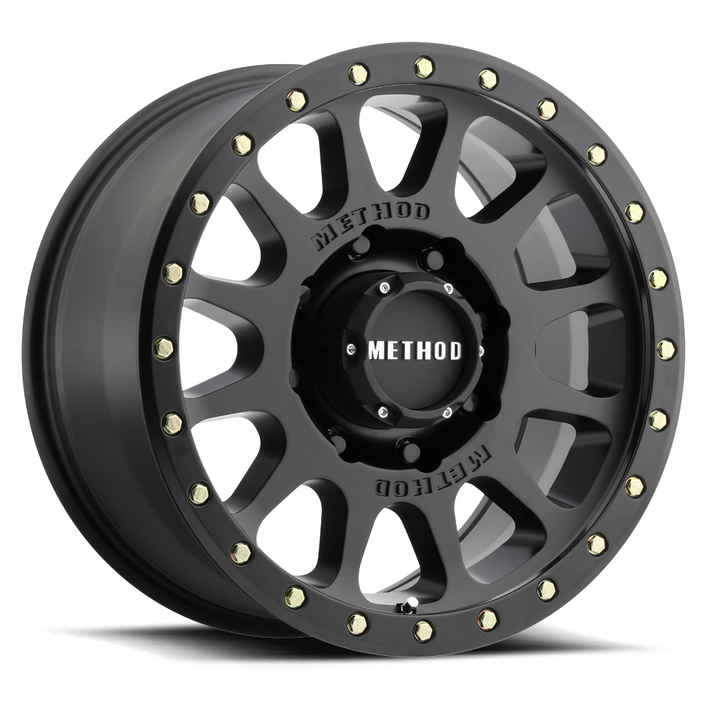 305-HD | NV | Matte Black – MR30578587500H – Method Race Wheels