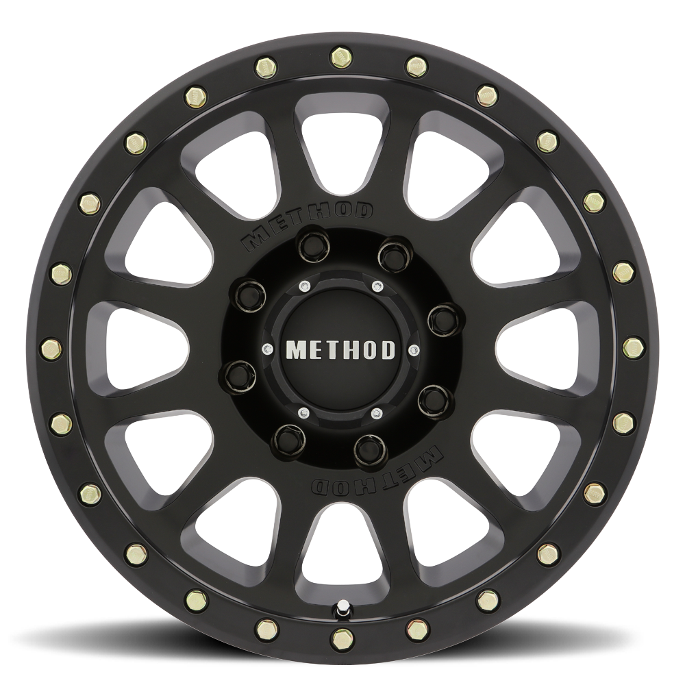 305-HD | NV | Matte Black – MR30589080518H – Method Race Wheels