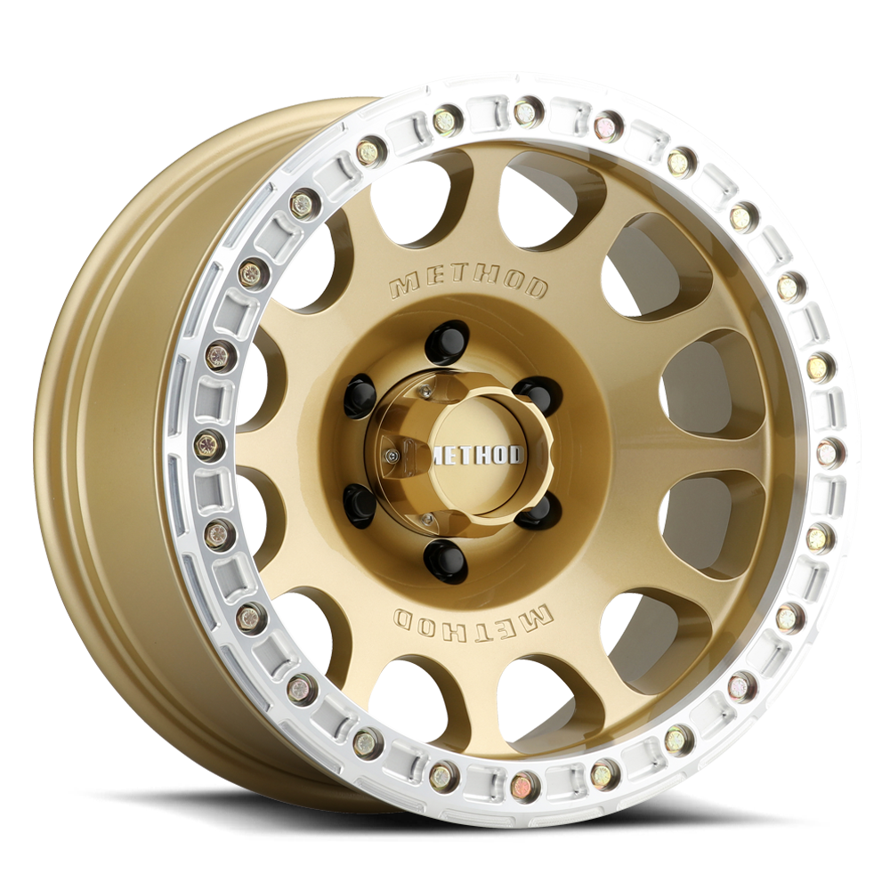 Method 105 Beadlock Wheel Gold