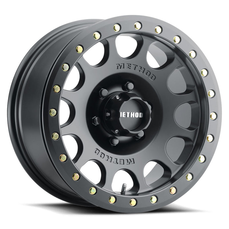 105 | Beadlock | Matte Black – MR10578555500B – Method Race Wheels