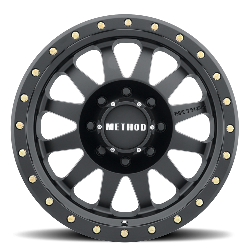 304 | Double Standard | Matte Black – MR30458012524N – Method Race Wheels