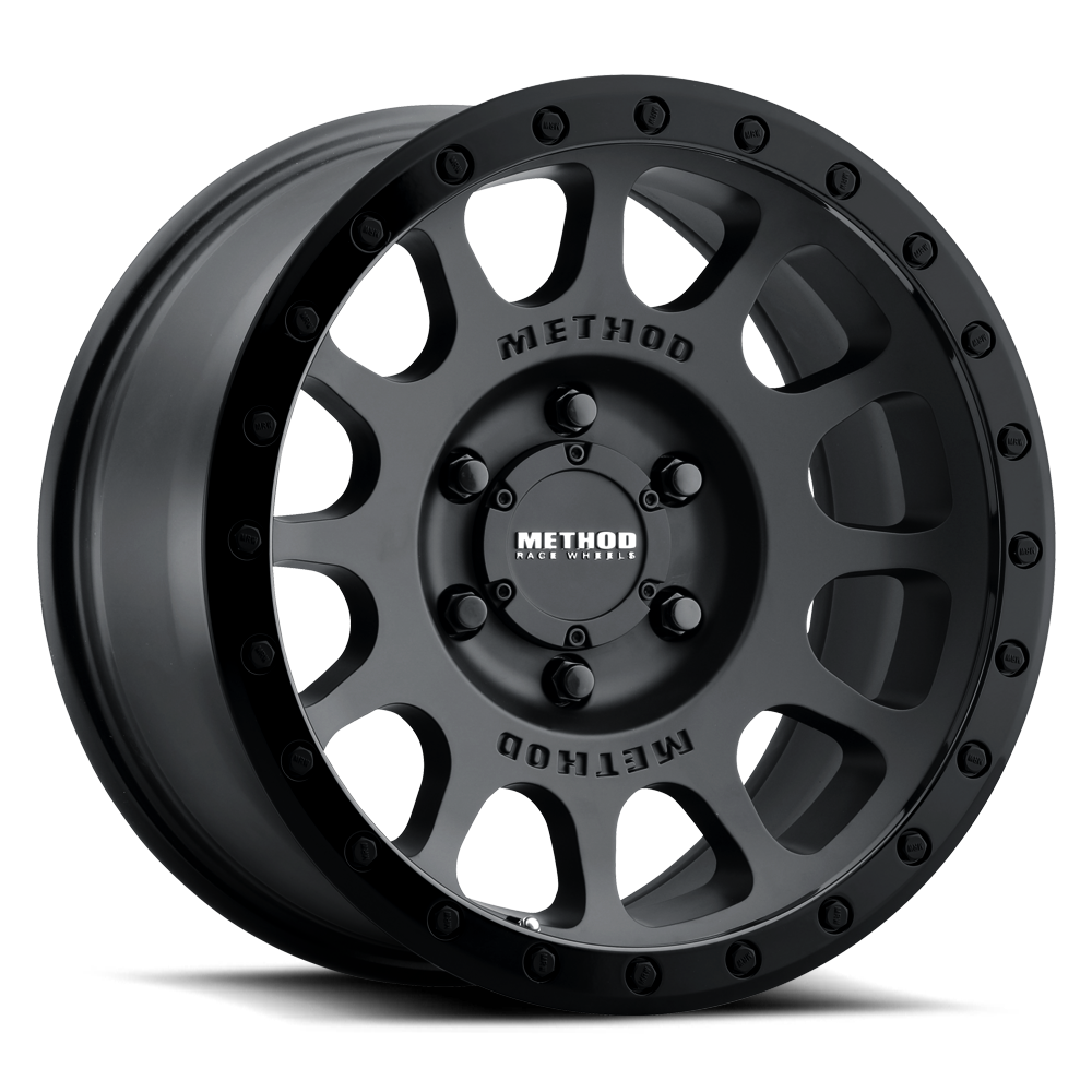 305 | NV | Machined - Matte Black Lip – MR30589016318 – Method Race Wheels