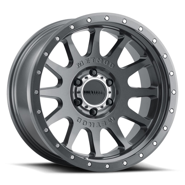 605 | NV | Gloss Titanium – MR60521060824N – Method Race Wheels