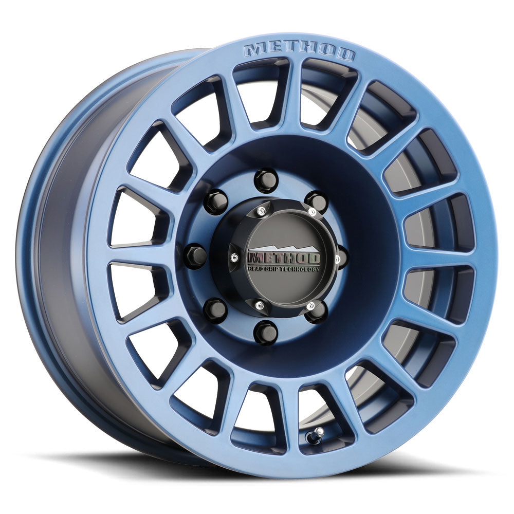 Method MR707 17x8.5 0mm Offset 6x5.5 106.25mm 4.72in BS Bahia Blue Wheel - MR70778560600